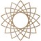 Ekena Millwork Eleanor Wood Fretwork Pierced Ceiling Medallion, Red Oak, 26"OD x 10"ID x 1/4"T CMWP26X26X0250EARO - alternate 2